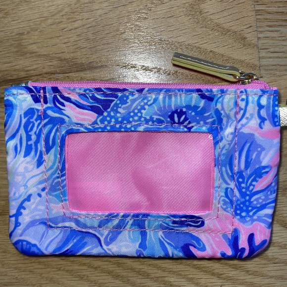 Lilly Pulitzer ID Holder Wallet Keychain- “Shade Seekers” - Picture 8 of 9